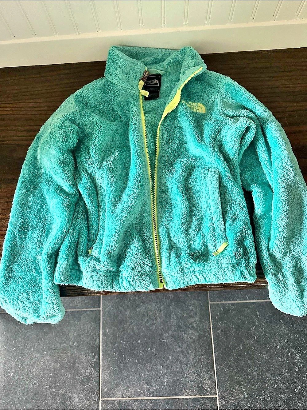 The North Face Girls Zip Up Fleece Jacket